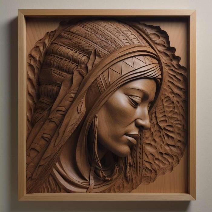 نموذج ثلاثي الأبعاد لآلة CNC 3D Art 